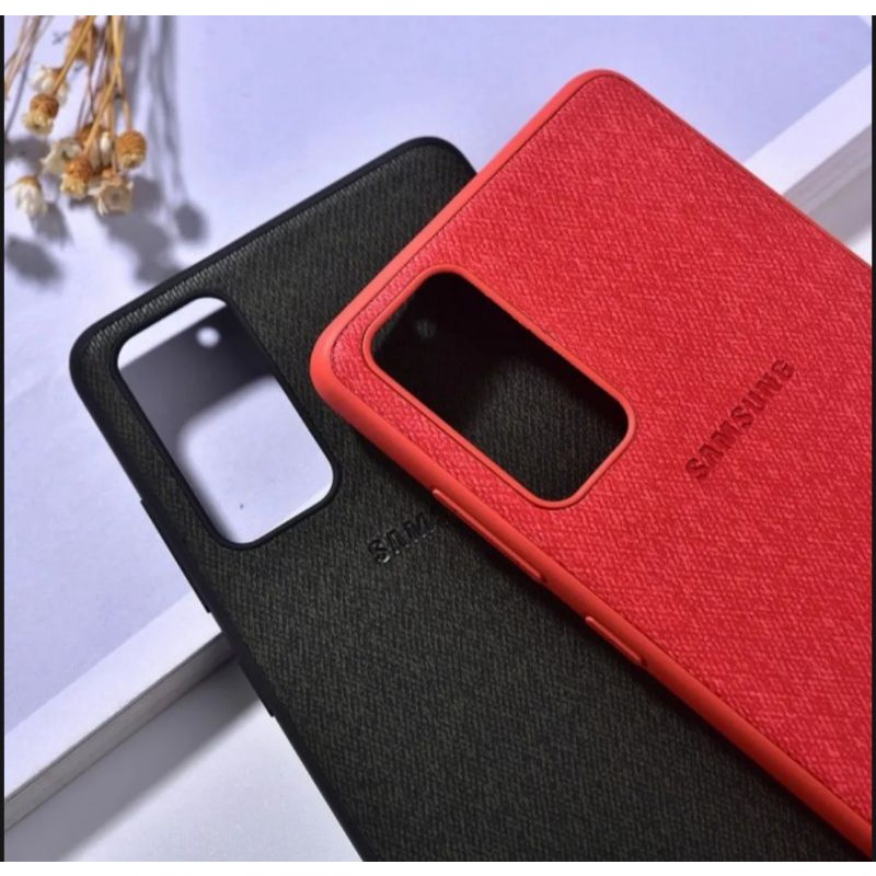 Back Cover Case Casing Serat Karbon Denim Samsung Galaxy A52 / A52S 5G