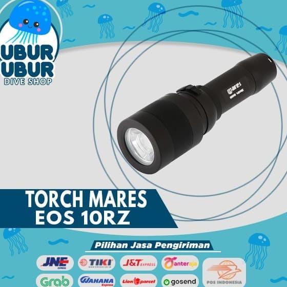 Torch Flashlight Mares EOS 10RZ - Senter Selam / Senter SCUBA Diving