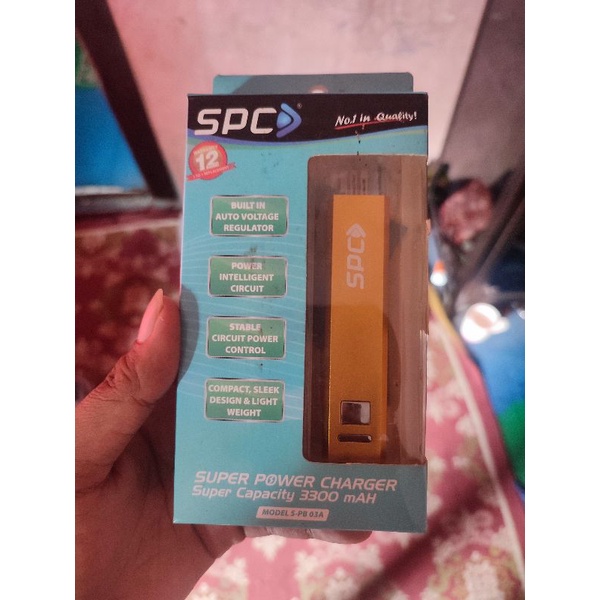 Spc powerbank original power bank spc official powerbank 3300 Mah power bank 3300 Mah