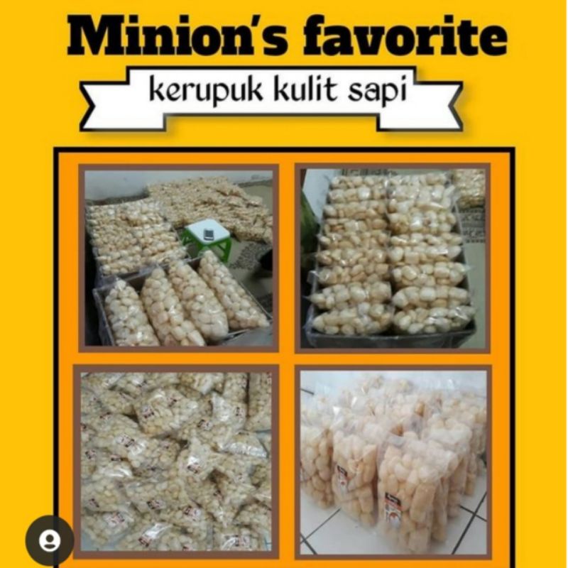 

Rambak Kulit Sapi Kemasan Mini Favorite