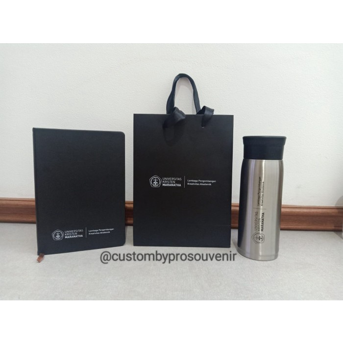 

BAYAR DITEMPAT Gift Set executive paper bag tumbler agenda notebook seminar kantor /BUKU TULIS