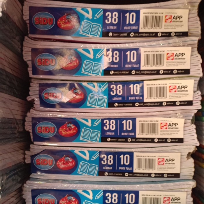 

Discount Buku Tulis Sidu isi 38 Lembar /BUKU TULIS SEKOLAH/BUKU TULIS SIDU/BUKU TULIS AESTHETIC