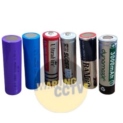 baterai 18650 3.7 volt li-ion battery rechargeable ULTRAFIRE RAMBO DYNAMAX KLOP SUOER senter swatt
