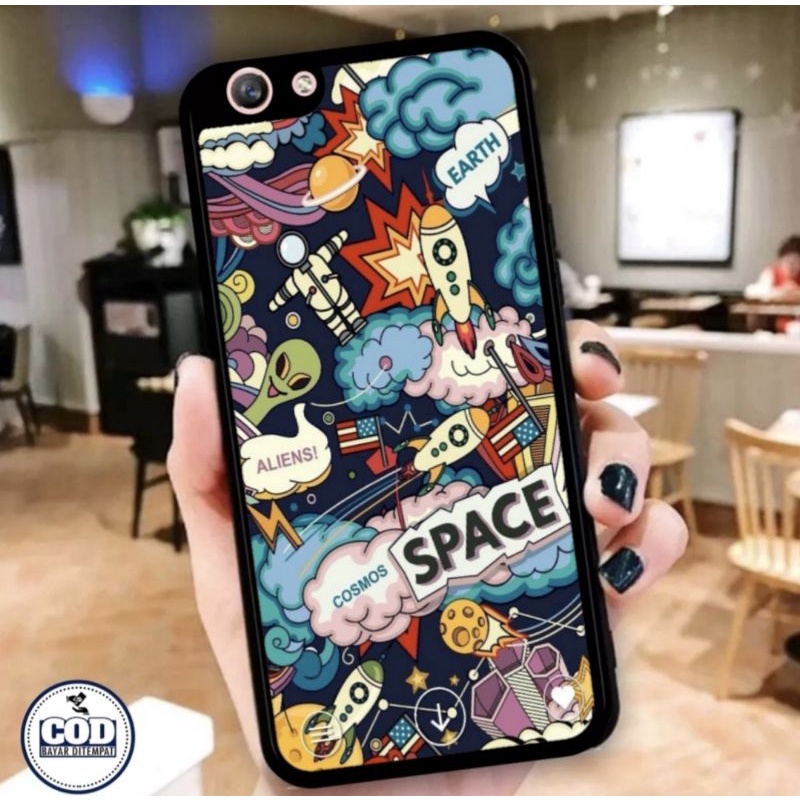 Ax Case Custom Oppo F1 F1s F1 Plus F3 F3 Plus AesThetic Case Cover Casing Handphone Glossy Hardcase