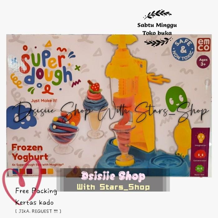 Terlaris Super Dough All Varian Emco Original / Mainan Lilin Anak Super Dough