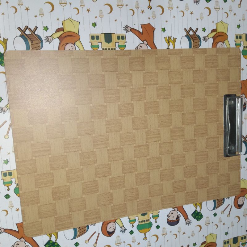 

clip board kayu