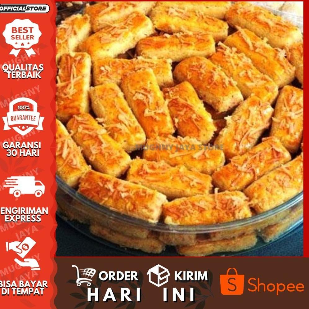 

STAR BRANDS TERLARIS COD !!! Kue Kering Kastengel keju edam 500 gram (1/2 kg toples Murah) Home Made / kue keju cemilan / kue lebaran