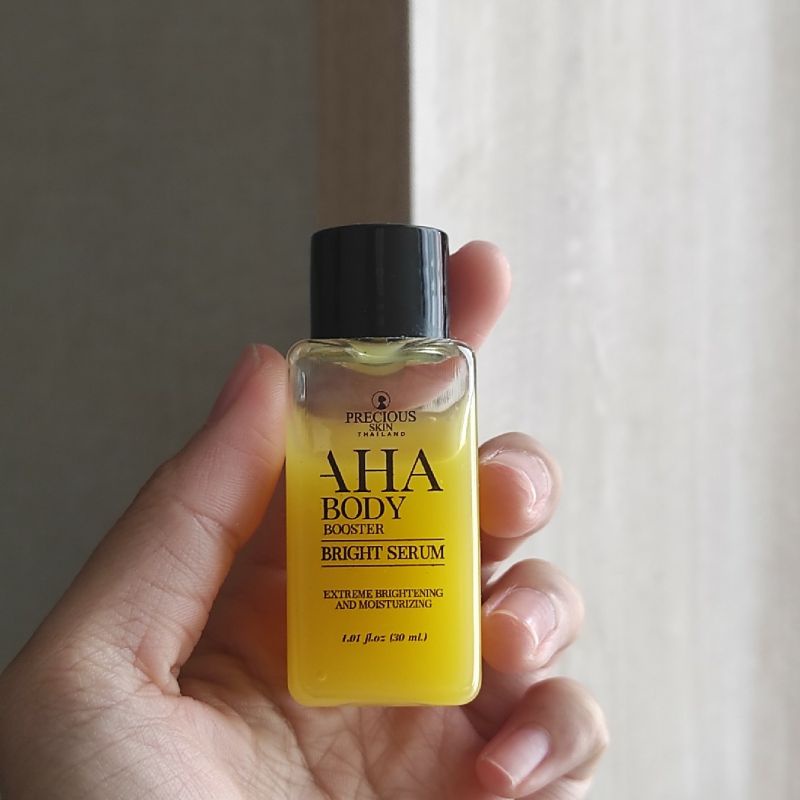 AHA BODY BOOSTER BRIGHT SERUM dan AHA WHITE SERUM