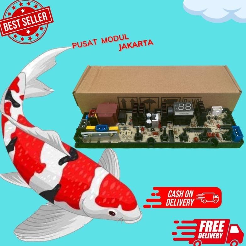 7.7 BRANDS FESTIVAL SHARP ES-G875P-G ES-G885P-G modul pcb mesin cuci Top Loading