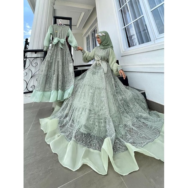 BELVA DRESS // GAMIS MEWAH // GAMIS ANAK VIRAL // GAMIS IBU DAN ANAK
