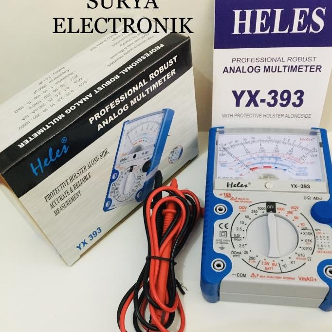 MULTITESTER HELES YX 393 ANALOG