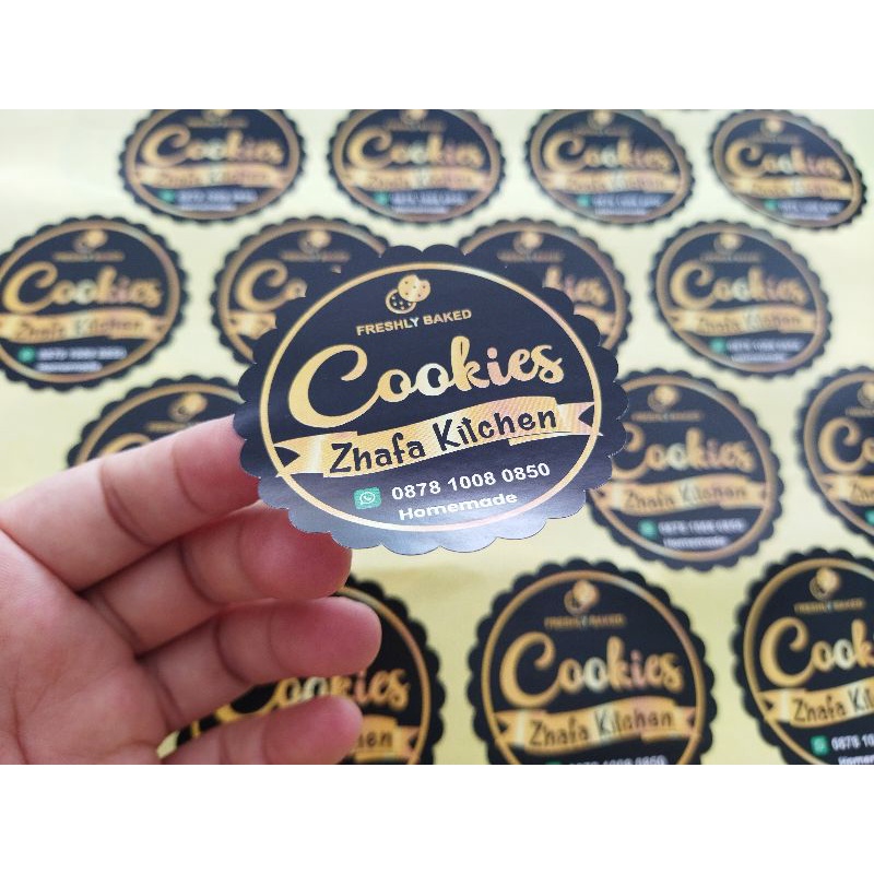 

label stiker cutting