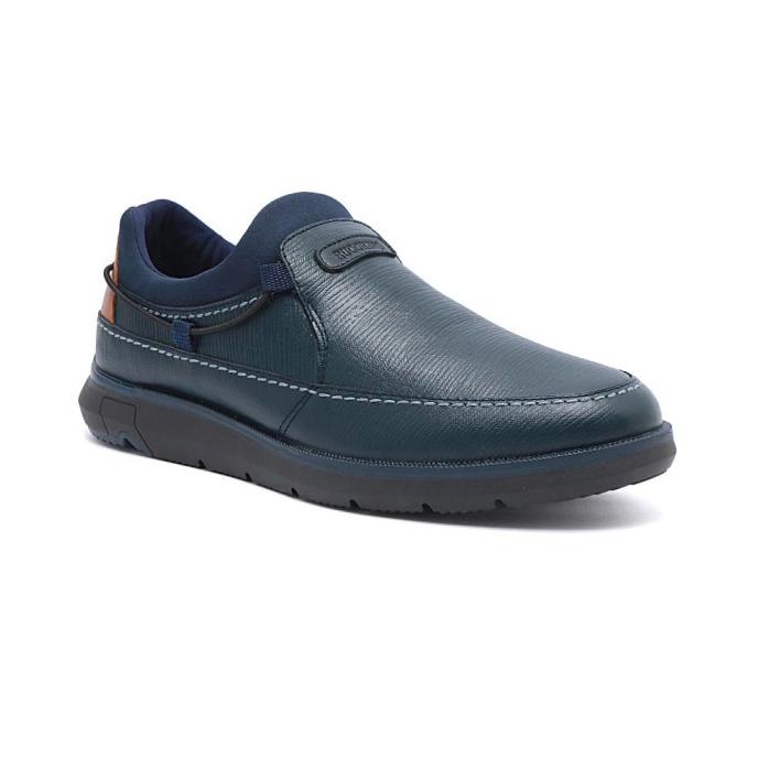 New Sale Sepatu Casual Pria Buccheri Luxor Biru Tua Stok Terbatas