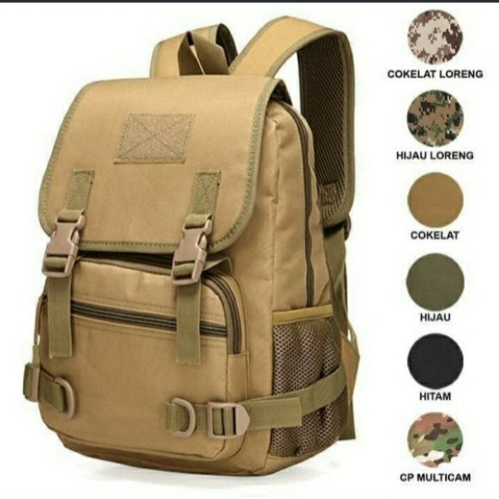 Tas ransel tas ransel army 811 tas ransel pria import tactical outdoor WSM(F6D4) tas pria selempang 
