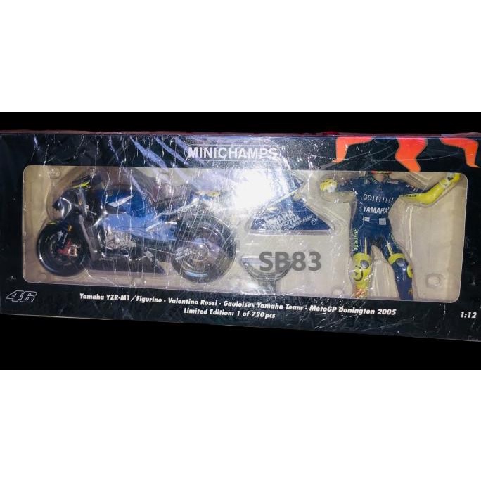 ___] Minichamps 1/12 Valentino rossi Donington 2005