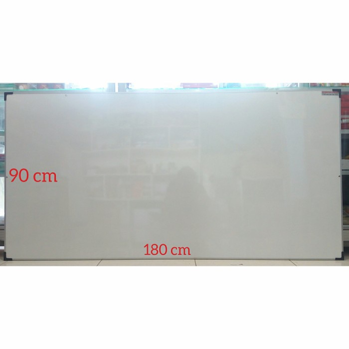 

Terlaris Papan Tulis - Whiteboard Gantung 90 X 180 Cm