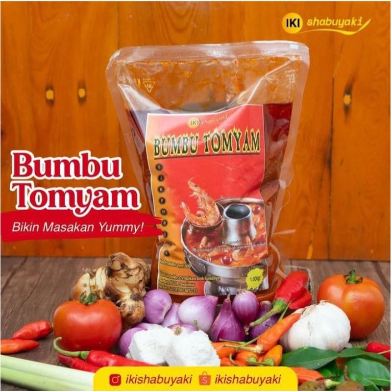

Bumbu tomyam 1kg halal | bumbu Tom Yum | perencah tomyam 1kg | bumbu suki steamboat | Bumbu TomYum