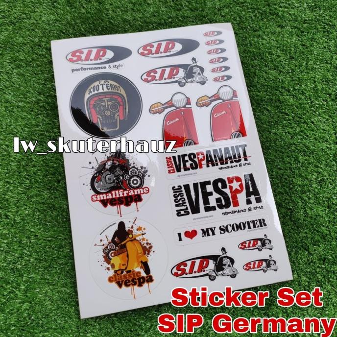 

Sticker Stiker Set by SIP Scootershop Germany