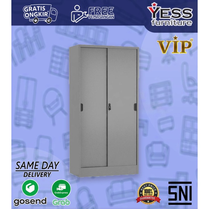 

Terlaris Filling Cabinet Almari Sliding Plat Vip V - 603