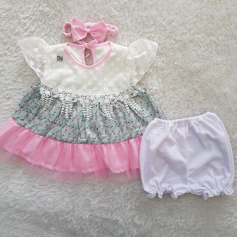 Baju Bayi Petite 3in1 set