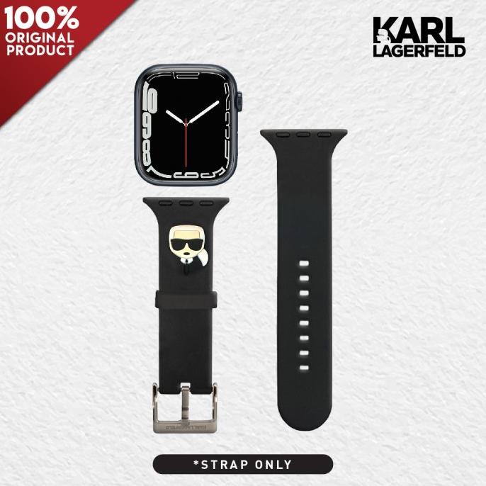 Apple Watch Strap 38 / 40 / 42 / 44 / 45mm Karl Lagerfeld KH Silicone