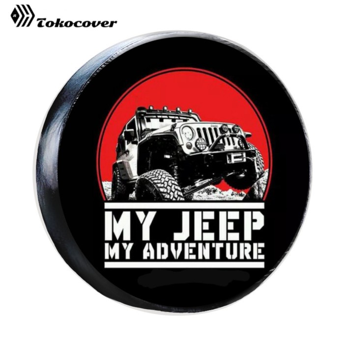 Cover Ban / Sarung Ban Serep Jeep Rubicon adventure