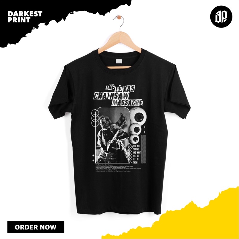 Tshirt / Kaos The Texas Chainsaw Massacre Movie