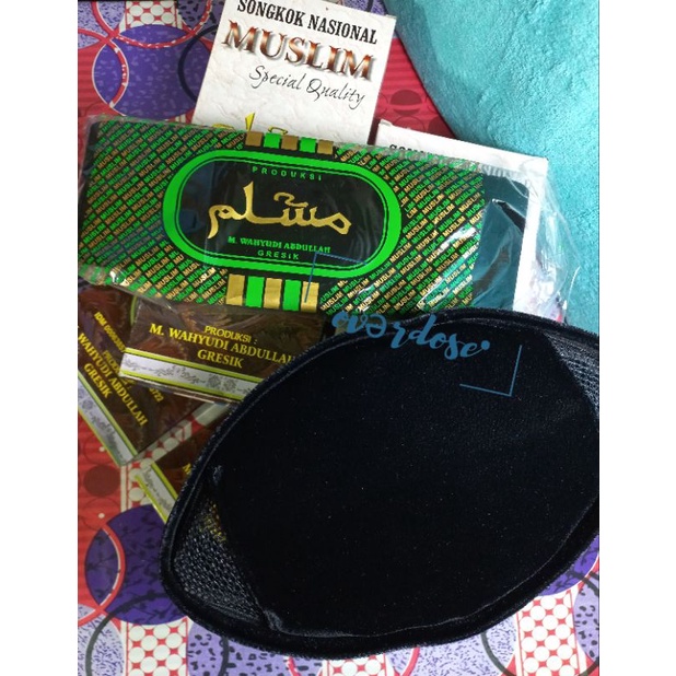 Peci AC merk  MUSLIM SONGKOK NASIONAL