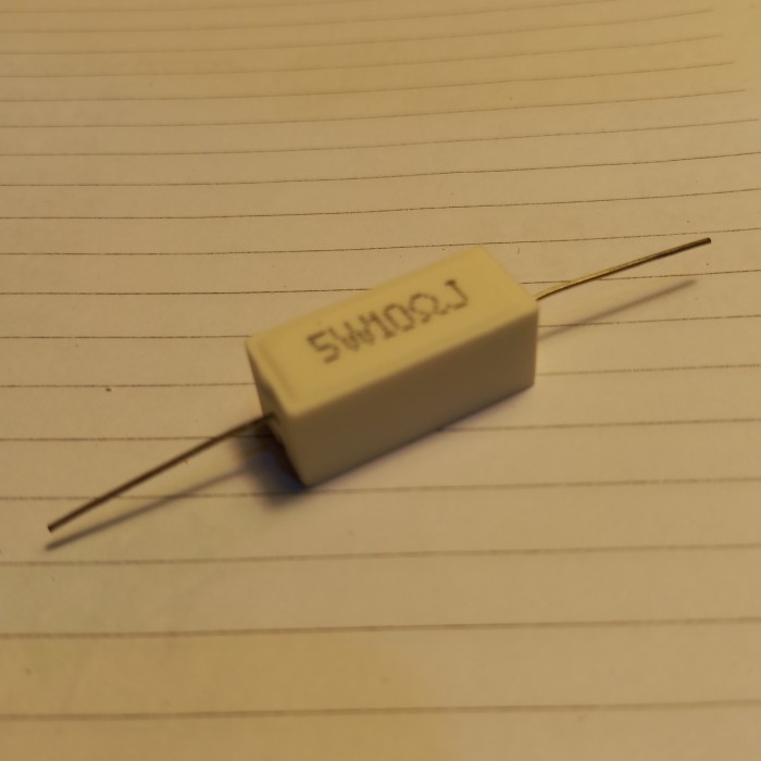 Kr04772 Resistor 10 Ohm +/-5% 5 Watt (5Pcs)