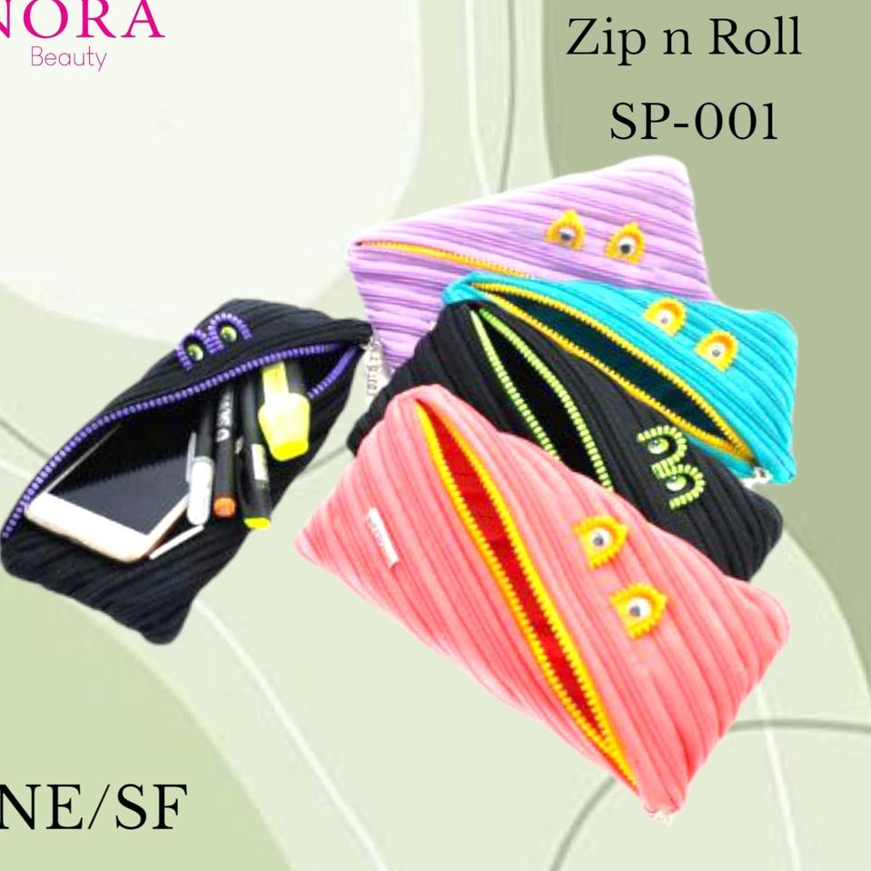 

2<H2S-B ZIP N ROLL / Stationary Pouch Monster Neon & Sunflower - SP-001 //murah 741♘