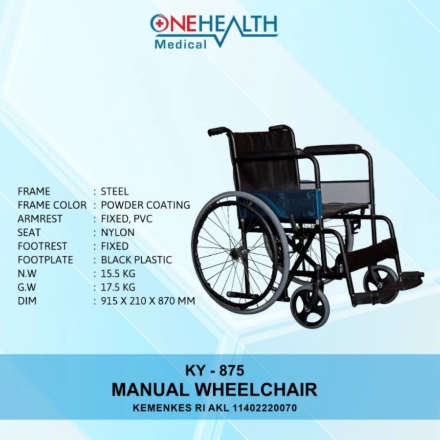 Korsi Roda Standar / Wheel Chair