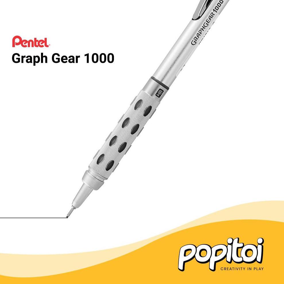 

PENTEL GRAPH GEAR 1000 MECHANICAL PENCIL GRAPHGEAR PENSIL MEKANIK .