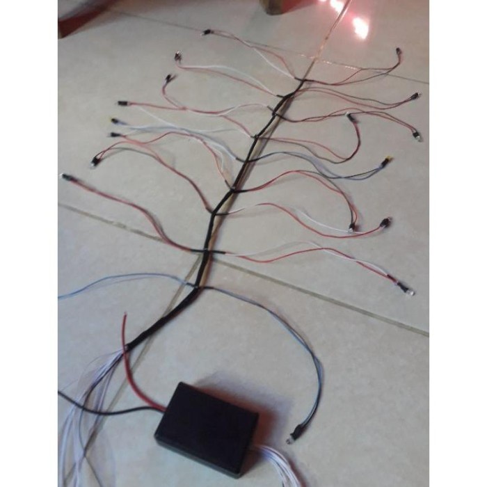 Flash Sale Led Bak Truck Miniatur Terbaru