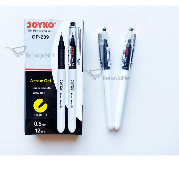 

ytiz -6 Gel Pen | Pulpen | Pena Joyko GP-289 Arrow Gel 0.5 mm [LUSIN] 486❝
