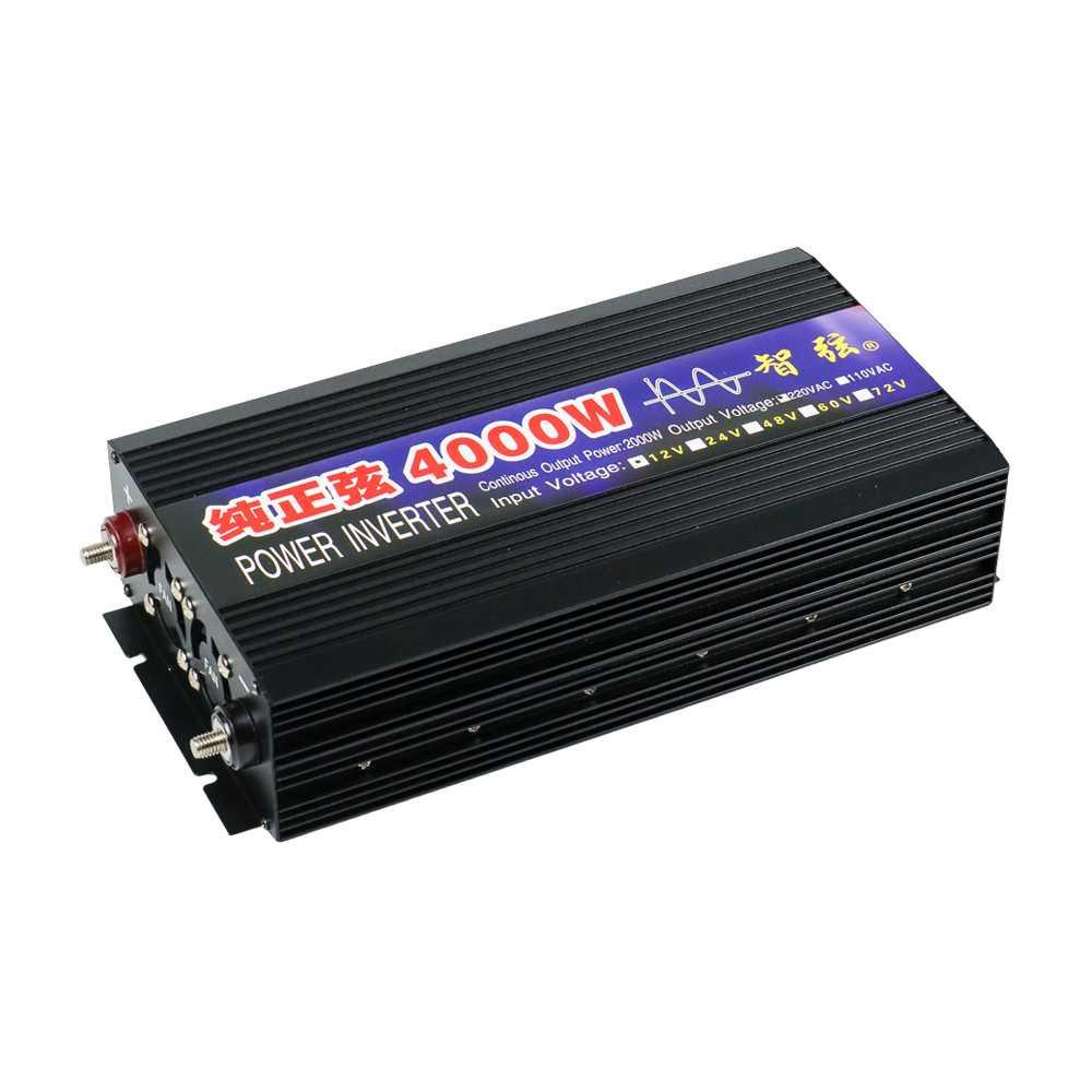 Pure Sine Wave Power Inverter DC 12V to AC 220V 4000W - SY4000