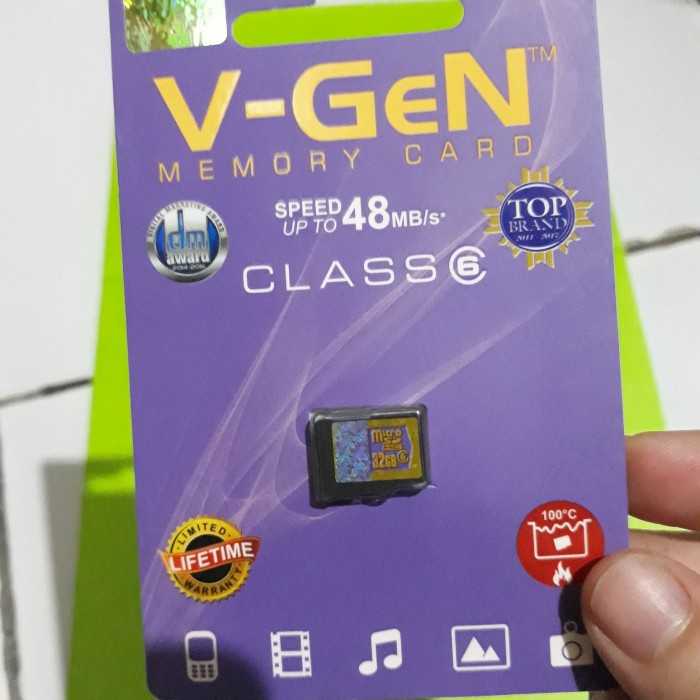 Memori hp micro sd card 32GB VGEN