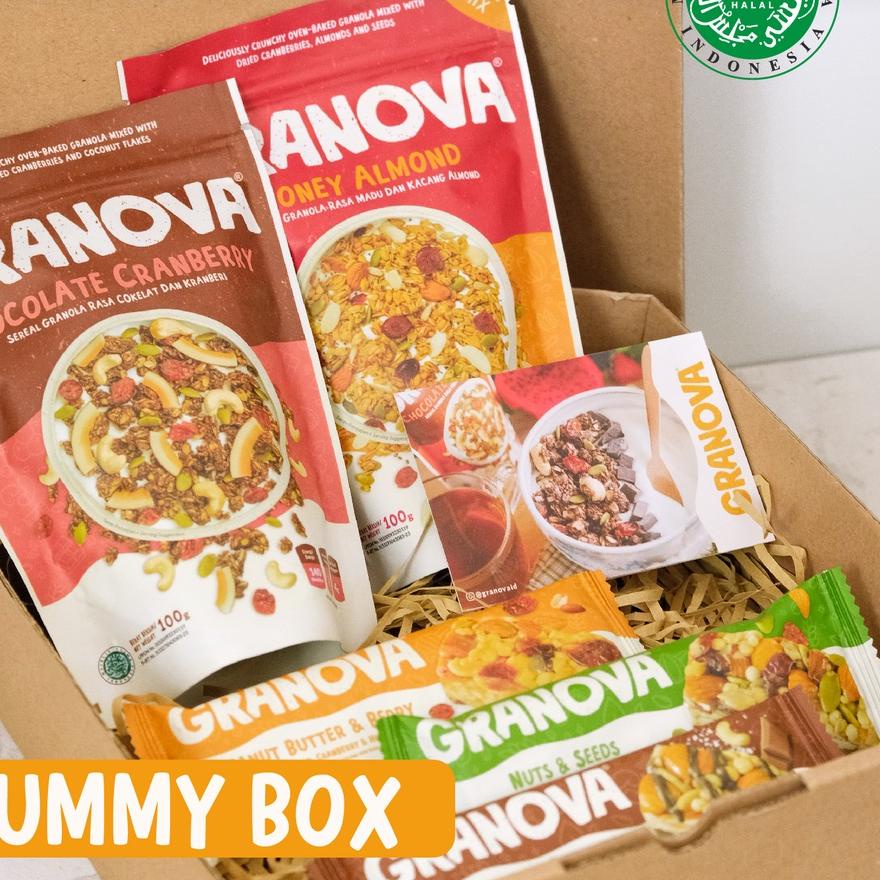 

Limited | KI3 | Yummy Box - Granova Gift Box / Snack Box / Kado Ulang Tahun / Kado Wisuda