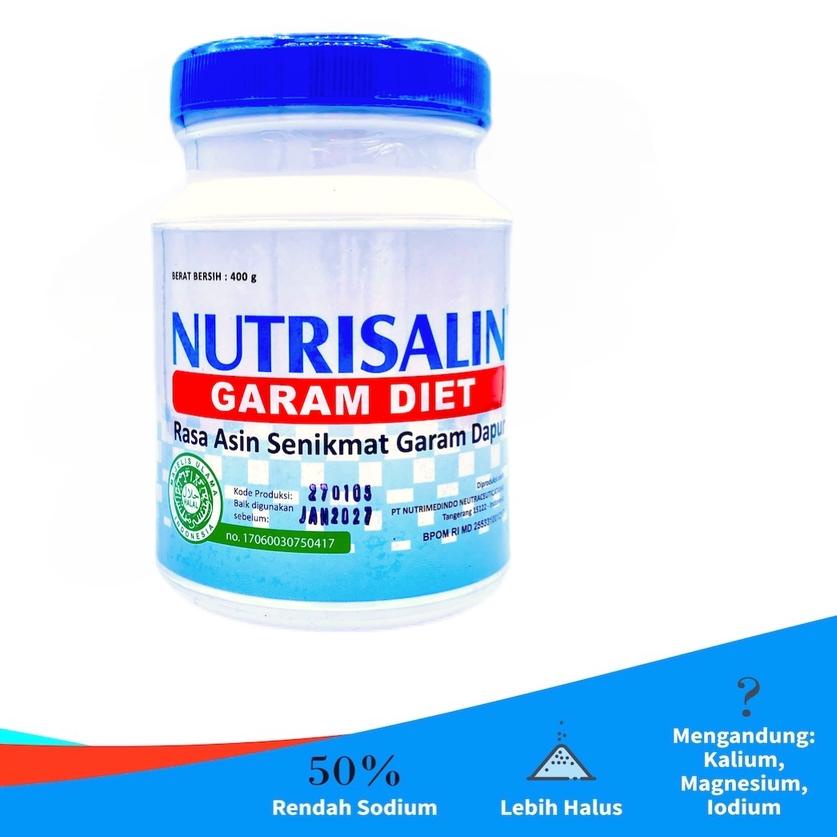 

Sale | TD4 | Nutrisalin Garam Diet 400 gram