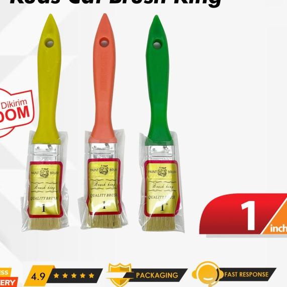 

Diskon | HJ6 | Kuas Cat Brush King 1 inc koas Paint Brush