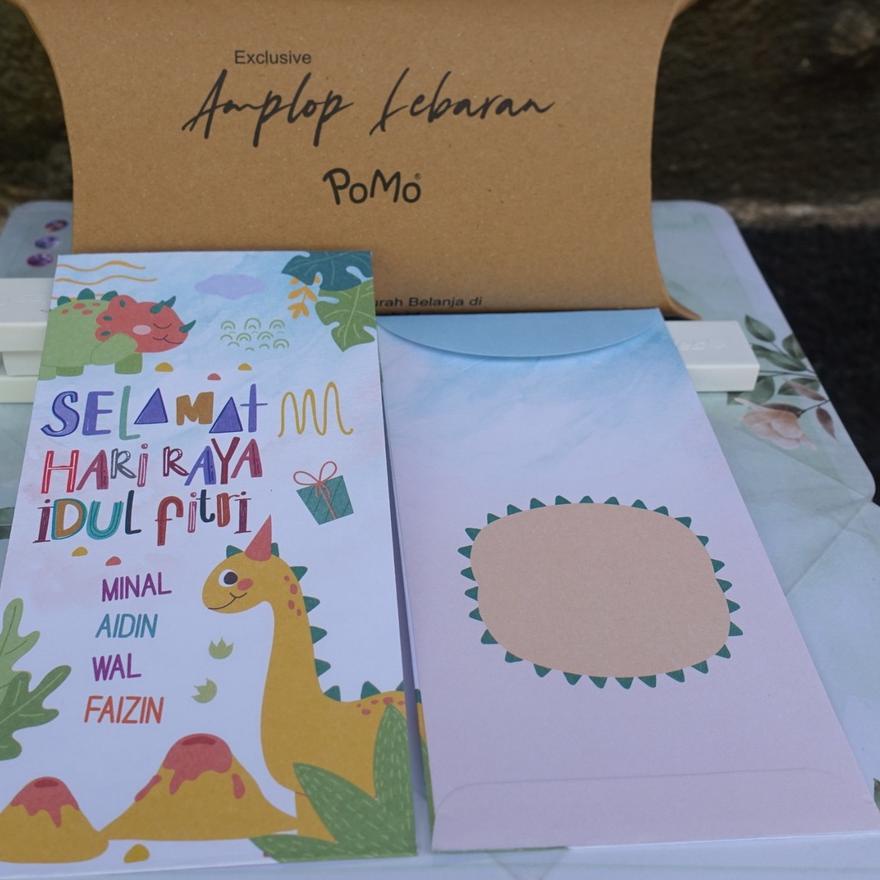 

COD | KI3 | Angpao Lebaran / Amplop Lebaran POMO 2023 TANPA FOIL ( 1 Box isi 50/55 Pcs ) Ukuran 16x9 cm