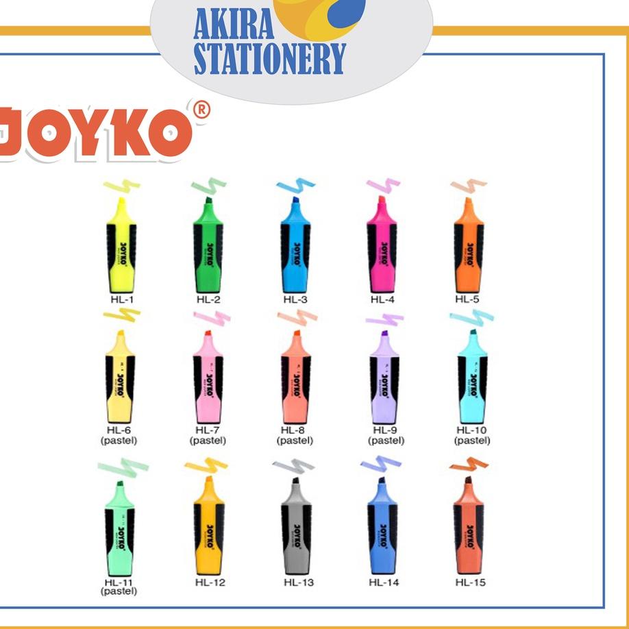 

Diskon | KI3 | HIGHLIGHTER JOYKO HL 1-16