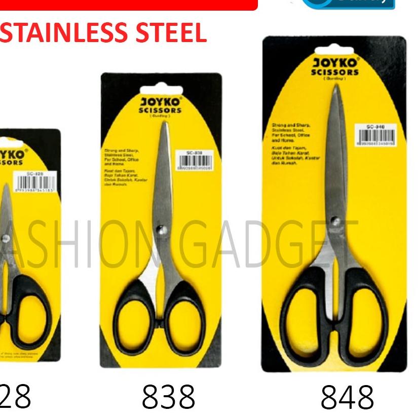 

Diskon | KF7 | Joyko Gunting Joyko Kecil SC 828 / Gunting Sedang SC 838 / Gunting Besar SC848 Joyko Big Scissor Medium Scissor Small Scissor Gunting Joyko 828 / Gunting Joyko 838 / Gunting Joyko 848