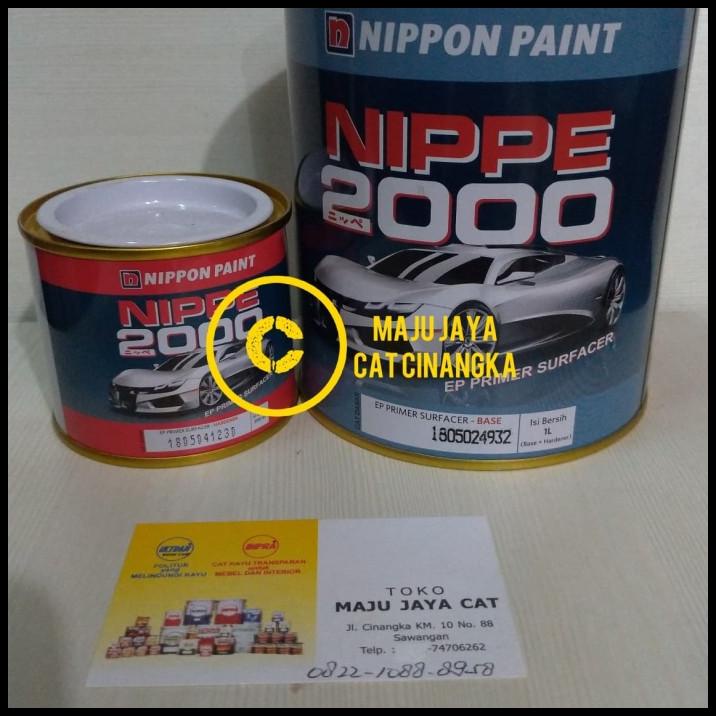 TERBARU EPOXY PRIMER SURFACER / EPOXY FILLER NIPPON PAINT [WHITE OR GREY]