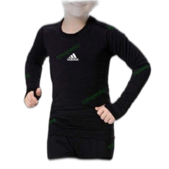 Baru - kaos manset baselayer lengan panjang / baju olahraga anak laki laki