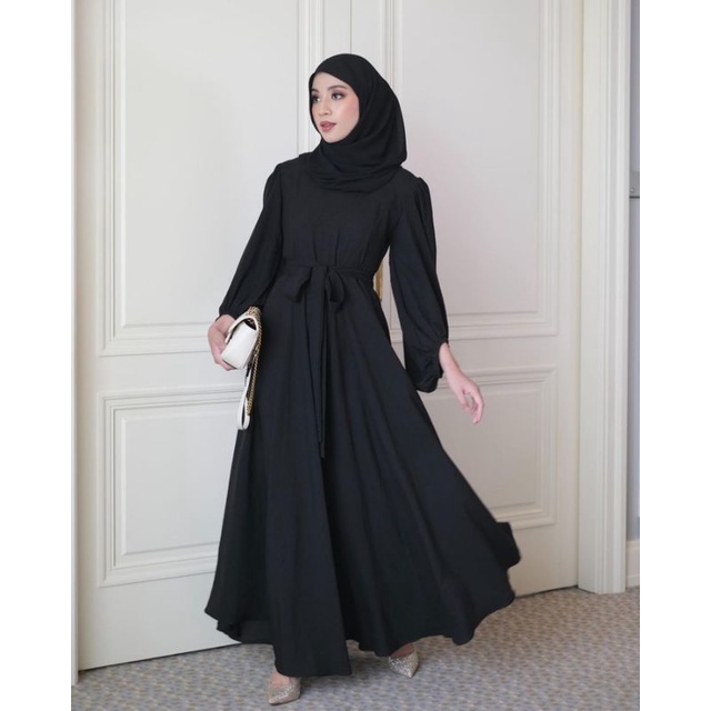 INAYAH DRESS MUSLIMAH GAMIS PESTA TERBARU 2023/DRESS POLOS MAYUNG VIRAL KEKINIAN/FASHION MUSLIM WANITA TERLARIS/FAR MOSLEMSTORE