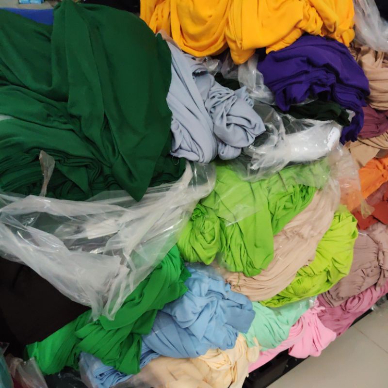 Rib Kaos Kiloan|Rib PE|Krah leher kaos|50cm