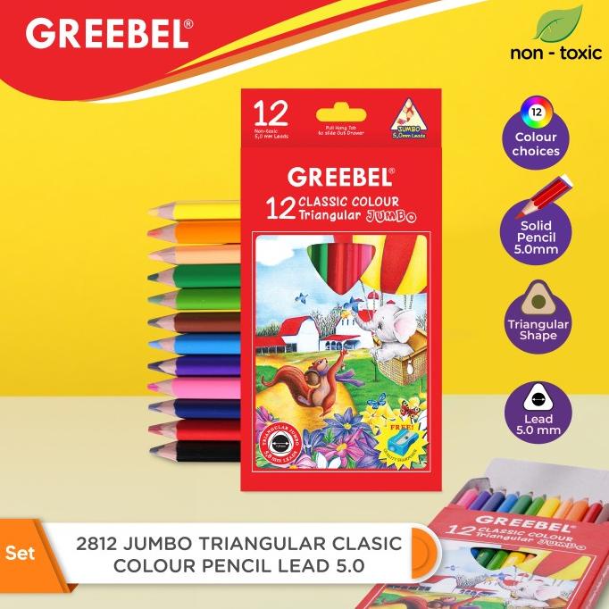 

GREEBEL 2812 JUMBO Triangular Classic Pencil