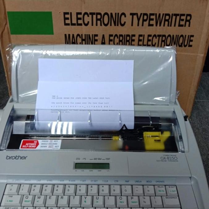 mesin tik elektrik gx8250 ---READY---