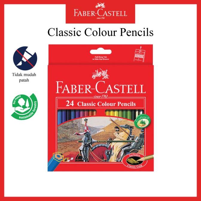 

Faber-Castell Classic Colour Pencil 24 L