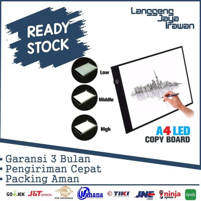 

Drawing Tracing A4 Copy Board Papan LED Light Pad Ultra Jiplak Gambar